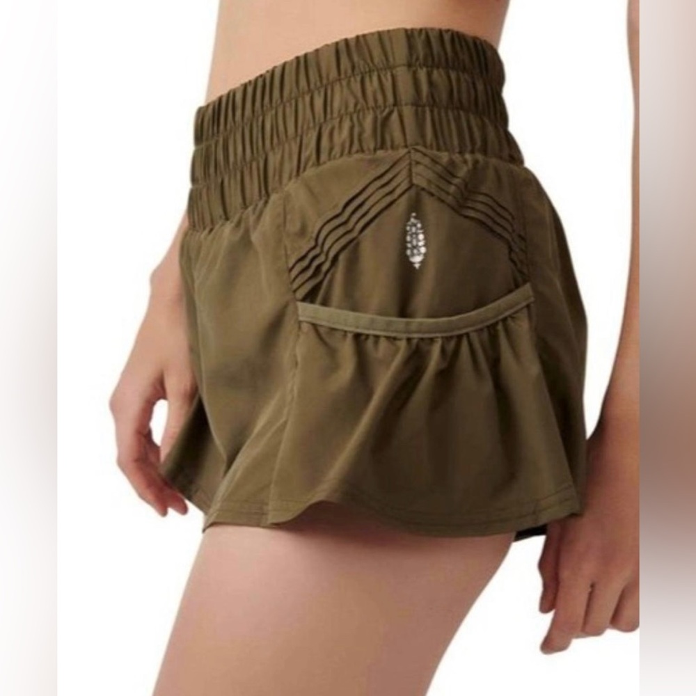 FP Movement Olive Shorts